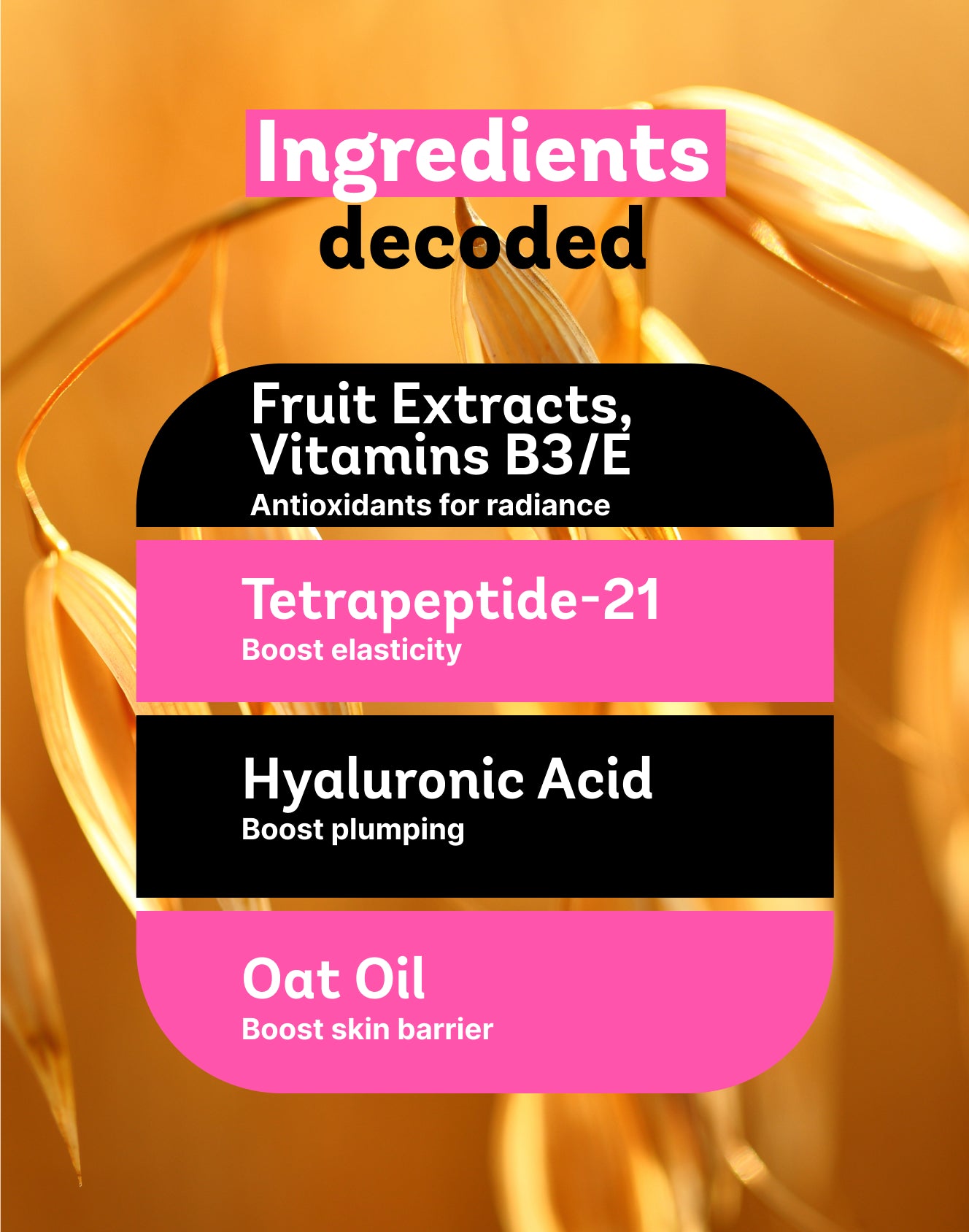 Zumba Beauty™ Glow Serum Ingredients