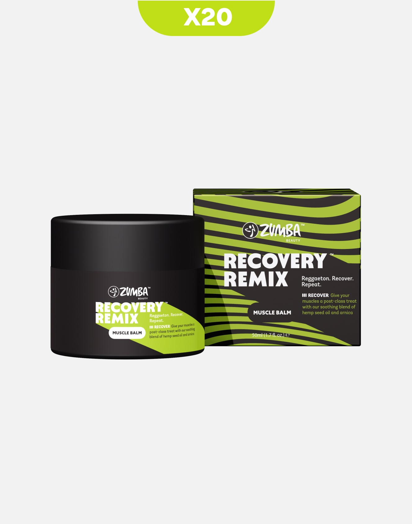 Zumba Beauty™ Recovery Remix - Muscle Recovery Balm - Bundle